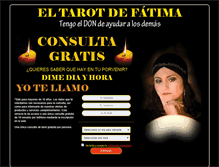 Tablet Screenshot of eltarotdefatima.com